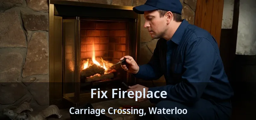 Fix Fireplace Carriage Crossing, Waterloo - ON