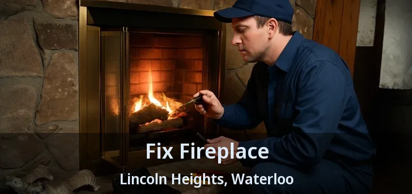 Fix Fireplace Lincoln Heights, Waterloo - ON