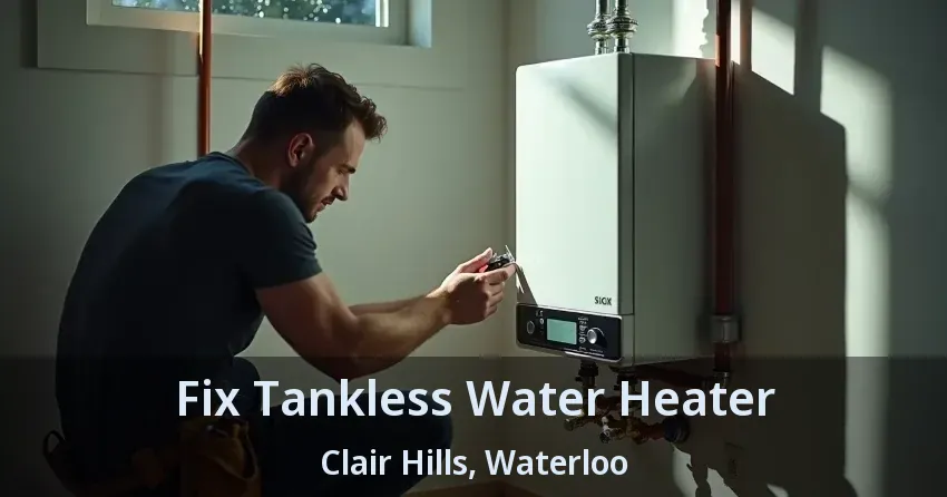 Fix Tankless Water Heater Clair Hills, Waterloo - ON