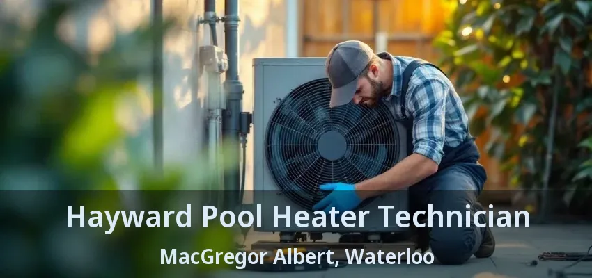 Hayward Pool Heater Technician MacGregor Albert, Waterloo - ON Hayward Pool Heater Technician MacGregor Albert, Waterloo - ON