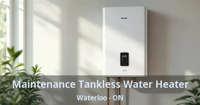 Maintenance Tankless Water Heater Waterloo - ON Maintenance Tankless Water Heater Waterloo - ON