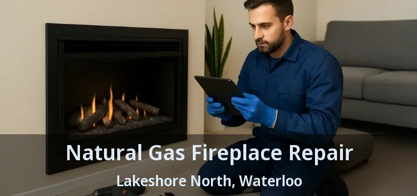 Natural Gas Fireplace Repair Lakeshore North, Waterloo - ON