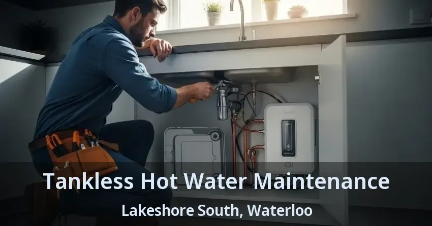 Tankless Hot Water Maintenance Lakeshore South, Waterloo - ON