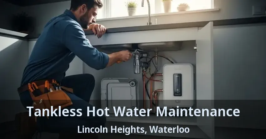 Tankless Hot Water Maintenance Lincoln Heights, Waterloo - ON